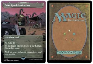 Geier Reach Sanitarium #1408 from Secret Lair Drop Magic the Gathering Proxy