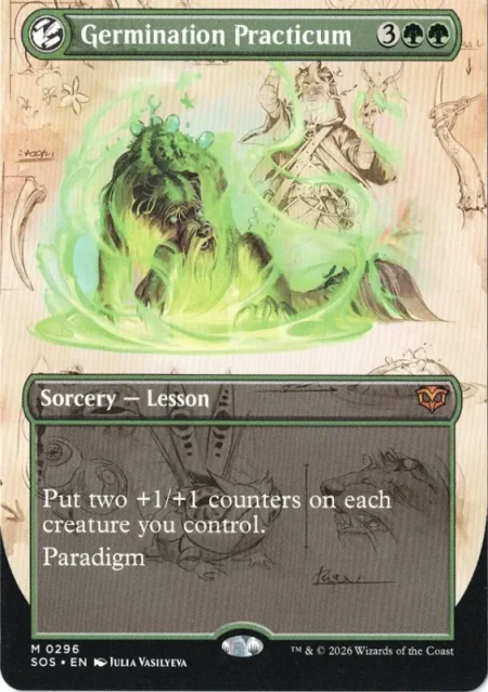 Germination practicum – mtg proxy
