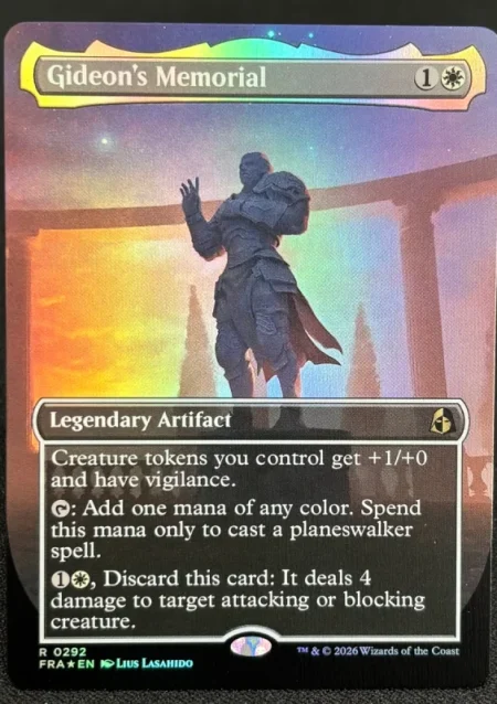 Gideons memorial ext foil – magic the gathering proxy