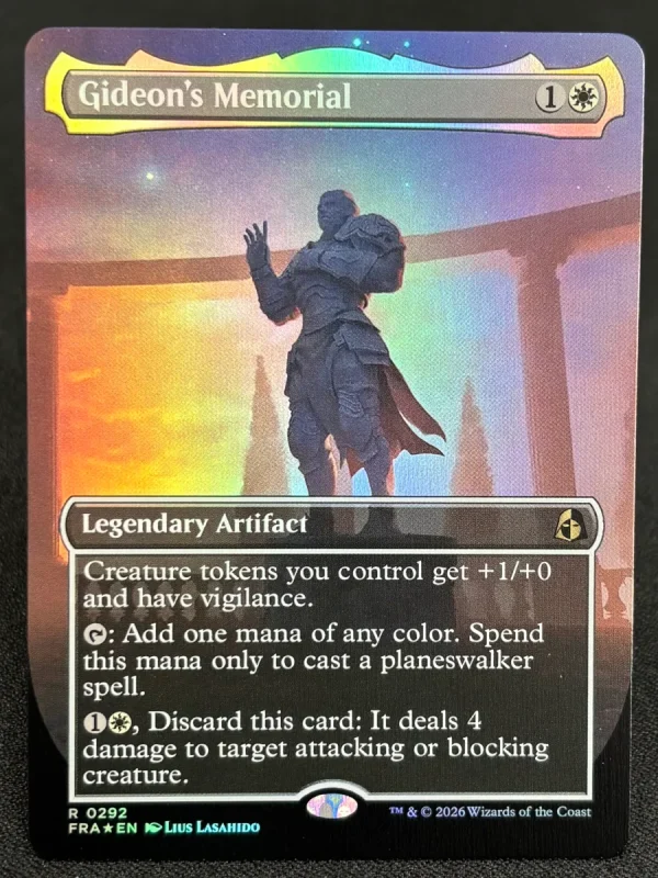 Gideons memorial ext foil – magic the gathering proxy