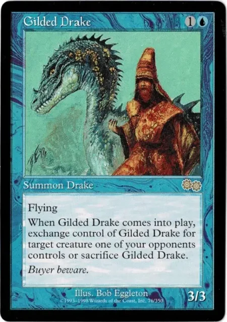 Gilded Drake 1 Magic the Gathering Proxy