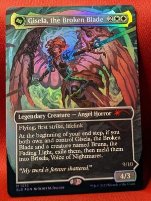 FOIL Gisela, the Broken Blade from Secret Lair Drop Magic the Gathering Proxy