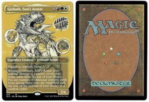 Gishath, Sun's Avatar from Secret Lair Drop Series Magic the Gathering Proxy