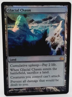 FOIL Glacial Chasm from the Vault: Realms