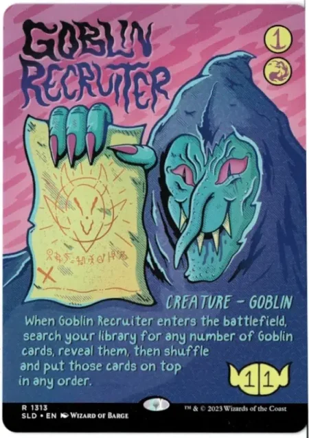 Goblin Recruiter SLD Magic the Gathering Proxy