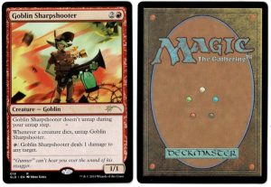 Goblin Sharpshooter from Secret Lair Drop Magic the Gathering Proxy