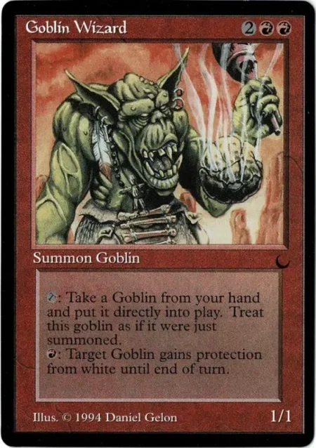 Goblin Wizard 1 Magic the Gathering Proxy