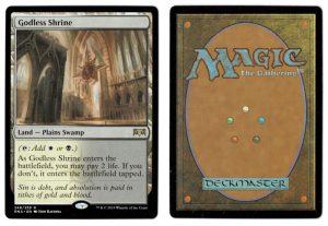 Godless Shrine from Ravnica Allegiance Magic the Gathering Proxy