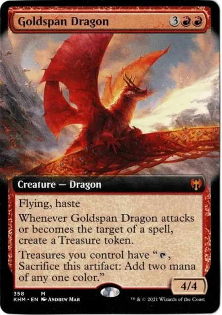Goldspan Dragon 1 Magic the Gathering Proxy