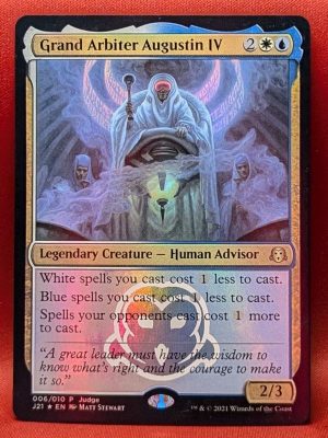 FOIL Grand Arbiter Augustin IV from Judge Promo Magic the Gathering Proxy
