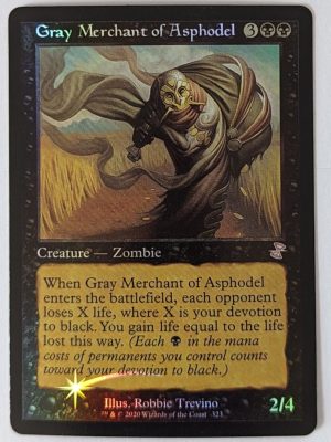 FOIL Gray Merchant of Asphodel from Time Spiral: Remastered Proxy