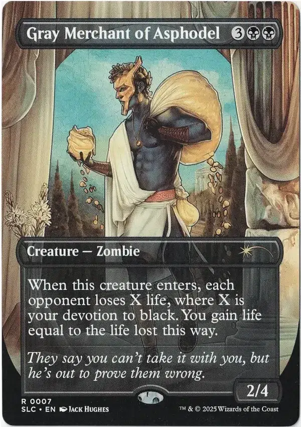 Gray Merchant Of Asphodel Magic the Gathering Proxy