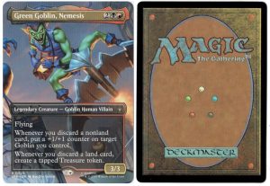 Green Goblin, Nemesis from Marvel's Spider-man Magic the Gathering Proxy