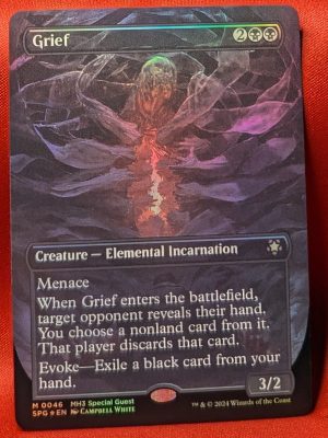 FOIL Grief (Borderless) from Special Guests Magic the Gathering Proxy