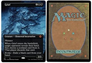 Grief (Borderless) from Modern Horizons 2 Magic the Gathering Proxy