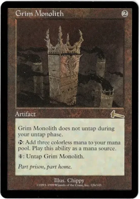 Grim Monolith 1 Magic the Gathering Proxy