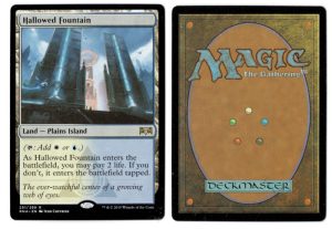 Hallowed Fountain from Ravnica Allegiance Magic the Gathering Proxy