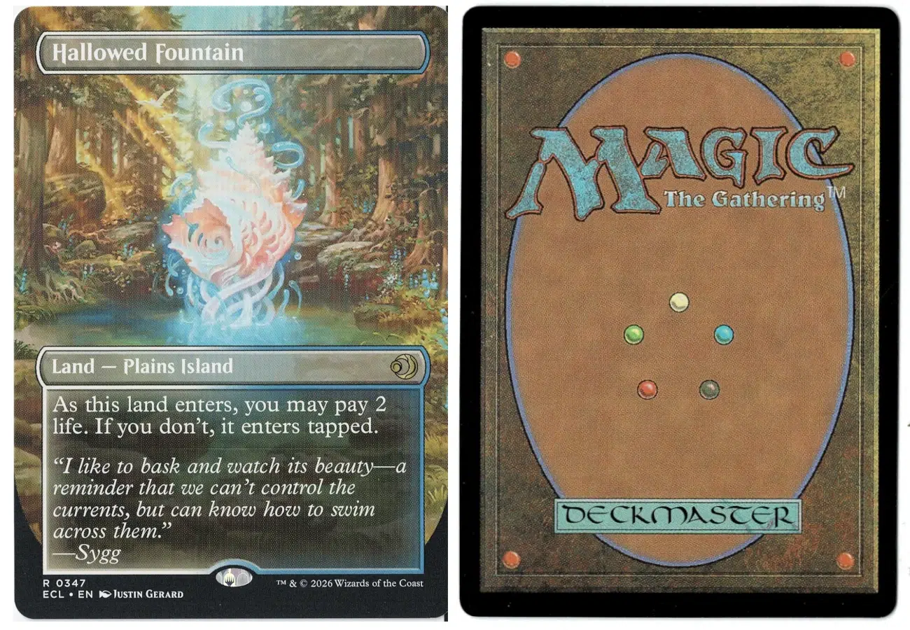 hallowed fountain bord elc