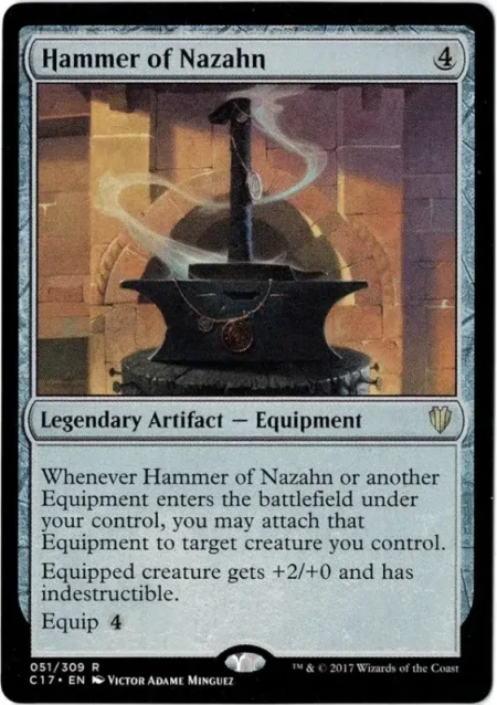 Hammer Of Nazahan Magic the Gathering Proxy