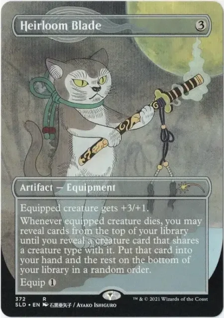 Heirloom Blade Magic the Gathering Proxy