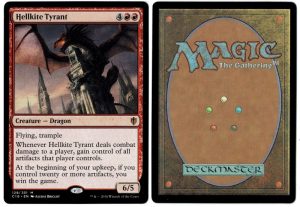 Hellkite Tyrant from Commander 2016 Magic the Gathering Proxy
