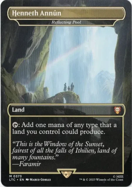 Henneth Annun (Reflecting Pool) from Commander: The Lord of the Rings: Tales of Middle-earth Magic the Gathering Proxy