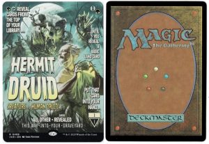 Hermit Druid (Showcase) from Innistrad Remastered Magic the Gathering Proxy