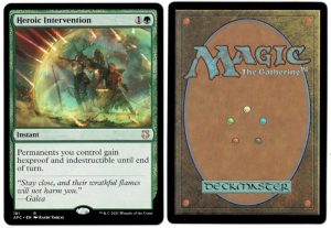 Heroic Intervention from Commander: Adventures in the Forgotten Realms Magic the Gathering Proxy