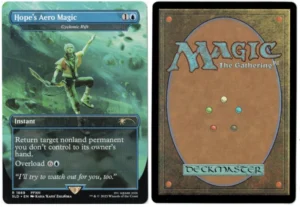 Hope's Aero Magic (Cyclonic Rift) from Secret Lair Drop Series Magic the Gathering Proxy