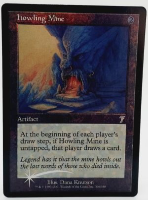FOIL Howling Mine from 7th Edition Proxy