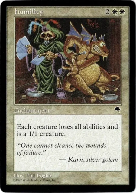 Humility 1 Magic the Gathering Proxy