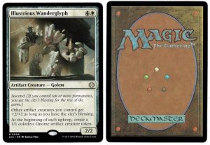 Illustrious Wanderglyph from Commander: The Lost Caverns of Ixalan Magic the Gathering Proxy