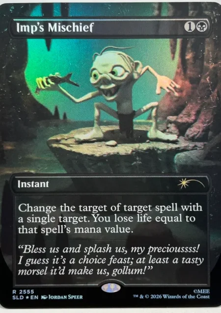 Imps mischief foil – magic the gathering proxy