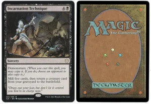Incarnation Technique from Commander 2021 Magic the Gathering Proxy