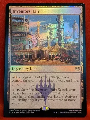 FOIL Inventors' Fair	from Kaladesh Magic the Gathering Proxy