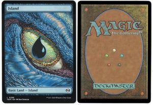 Island from Tarkir: Dragonstorm Magic the Gathering Proxy