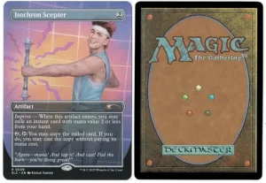 Isochron Scepter from Secret Lair Countdown Kit Magic the Gathering Proxy