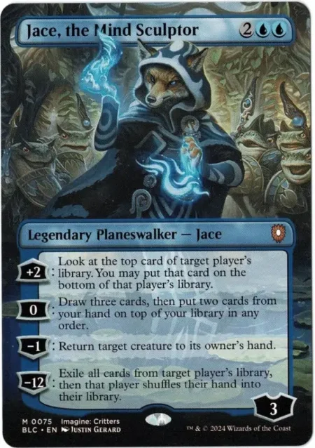 Jace The Mind Sculptor Bloomburrow Magic the Gathering Proxy