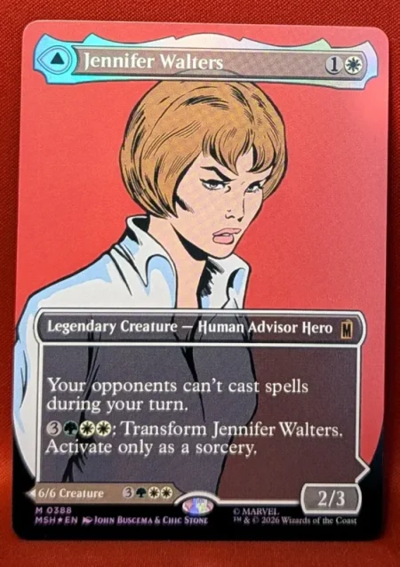 Jennifer walters front – magic the gathering proxy