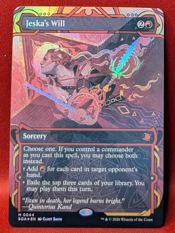 Jeskas will secrets of strixhaven mystical archive – magic the gathering proxy
