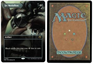 Jet Medallion (Borderless) from Modern Horizons 3 Magic the Gathering Proxy