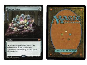 Jeweled Lotus (Extended Art) from Commander Legends Proxy