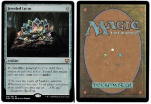 Jeweled Lotus from Commander Legends Magic the Gathering Proxy