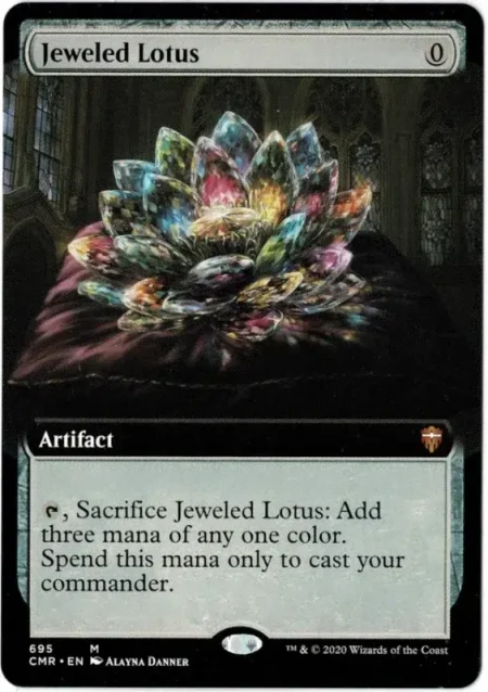Jeweled Lotus Ext Art 1 Magic the Gathering Proxy