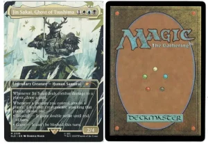 Jin Sakai, Ghost of Tsushima from Secret Lair Drop Series Magic the Gathering Proxy