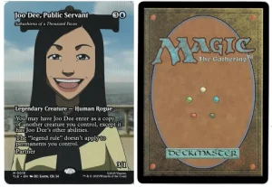 Joo Dee, Public Servant (Sakashima of a Thousand Faces (Borderless)) from Avatar: The Last Airbender: Eternal-Legal Magic the Gathering Proxy