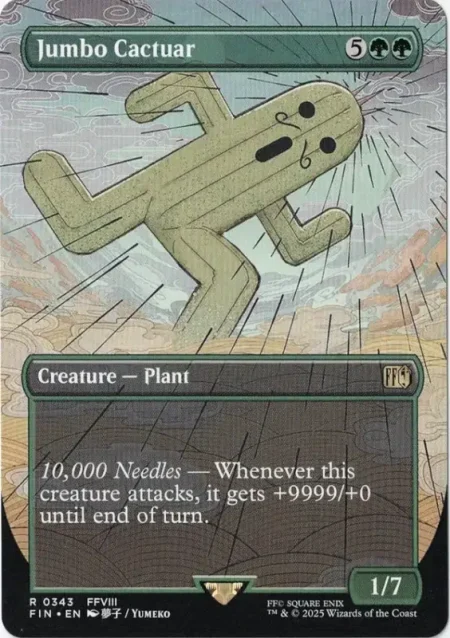 Jumbo Cactuar Magic the Gathering Proxy