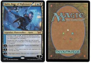 Kaito, Bane of Nightmares from Duskmourn: House of Horror Magic the Gathering Proxy