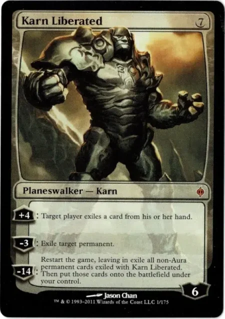 Karn Liberated 1 Magic the Gathering Proxy