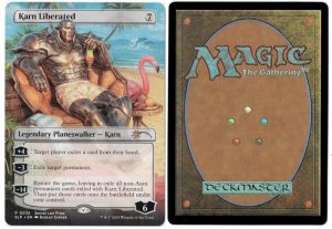 Karn Liberated from Secret Lair Showdown Magic the Gathering Proxy